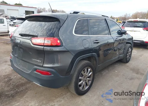 2015 Jeep Cherokee Limited from USA, damaged, VIN 1C4PJMDBXFW718501
